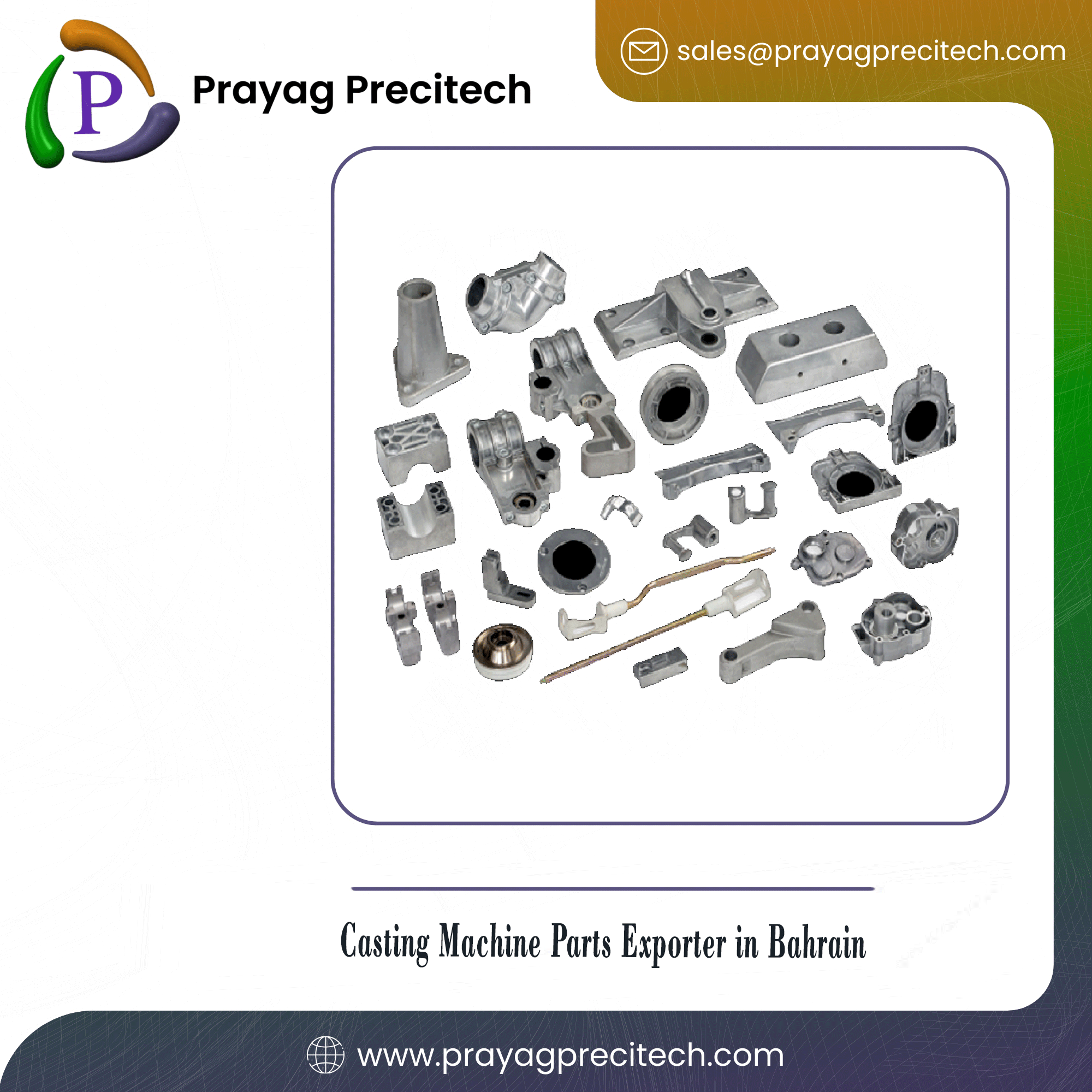 Casting Machine Parts Exporter in Bahrain
