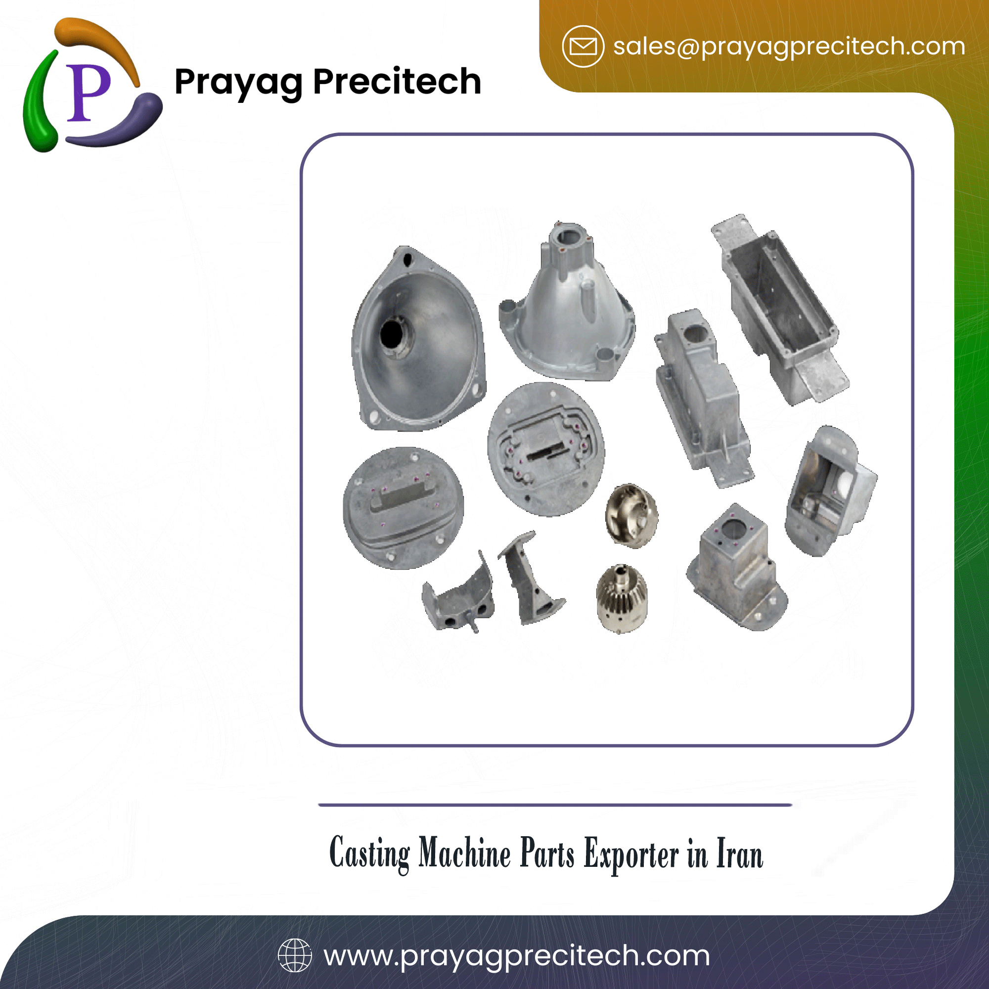 Casting Machine Parts Exporter in Iran