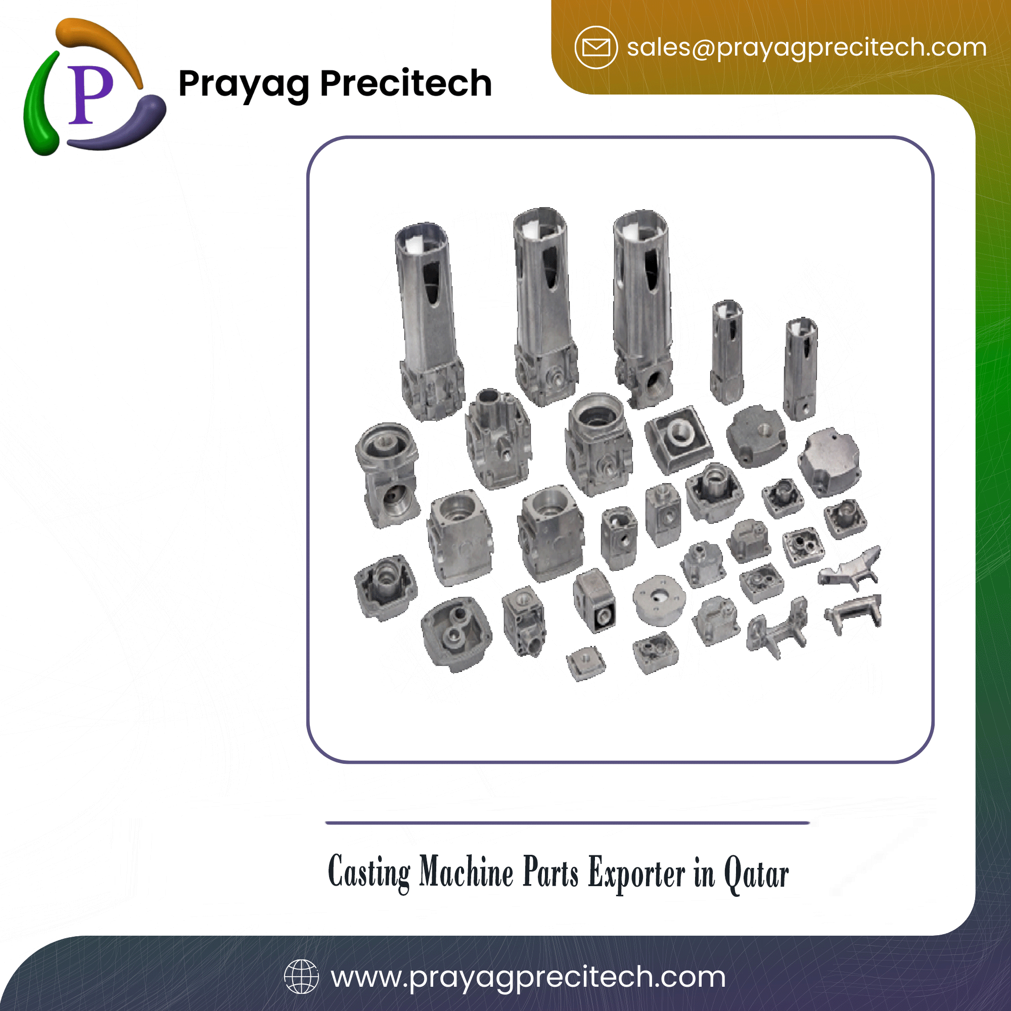 Casting Machine Parts Exporter in Qatar