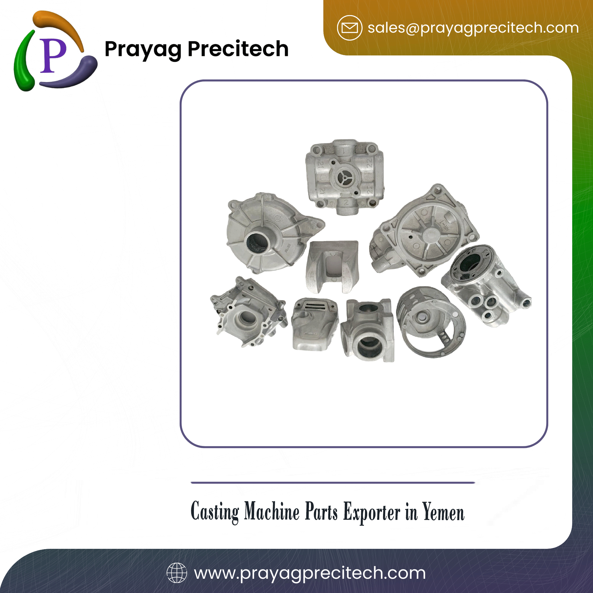 Casting Machine Parts Exporter in Yemen