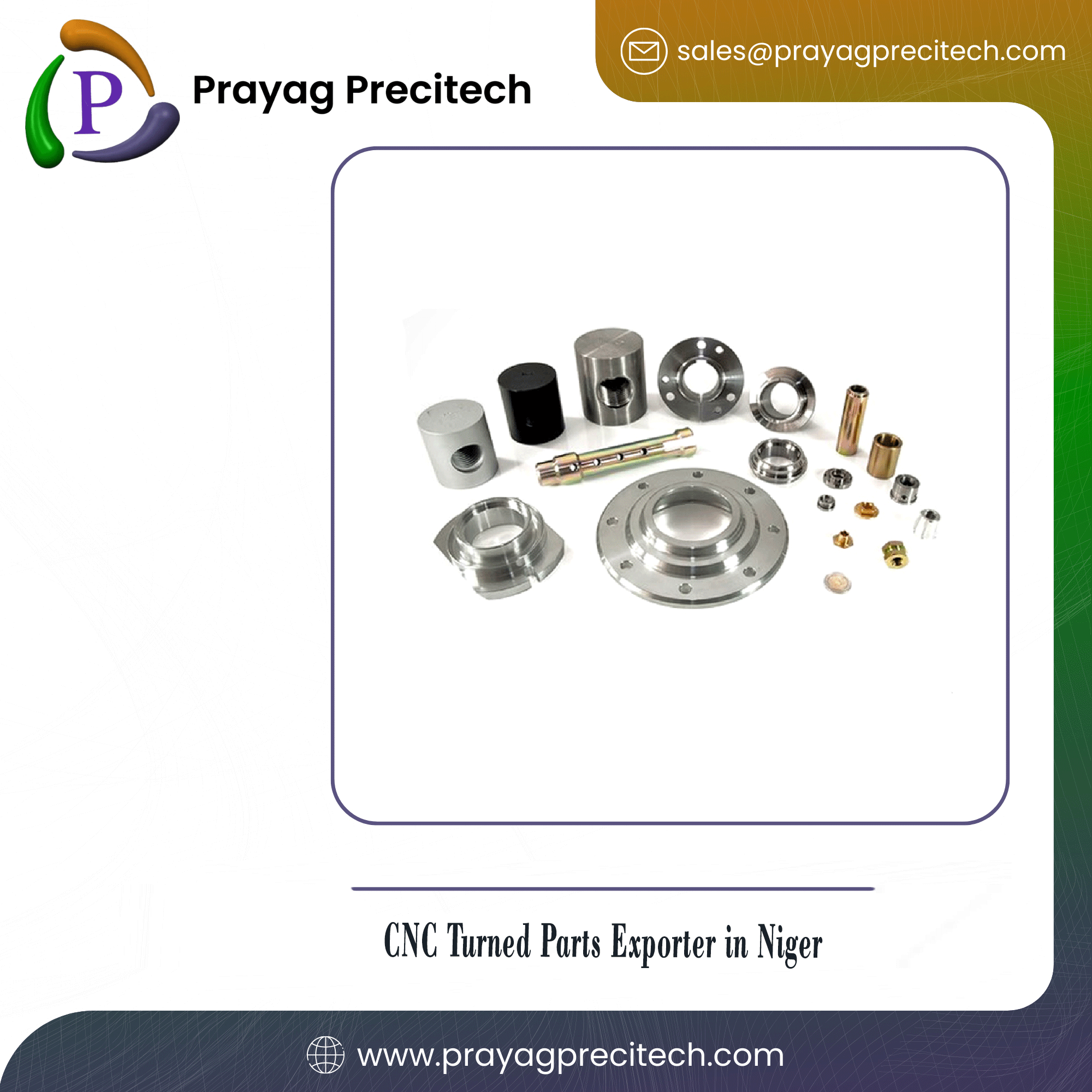 CNC Turned Parts Exporter in Niger