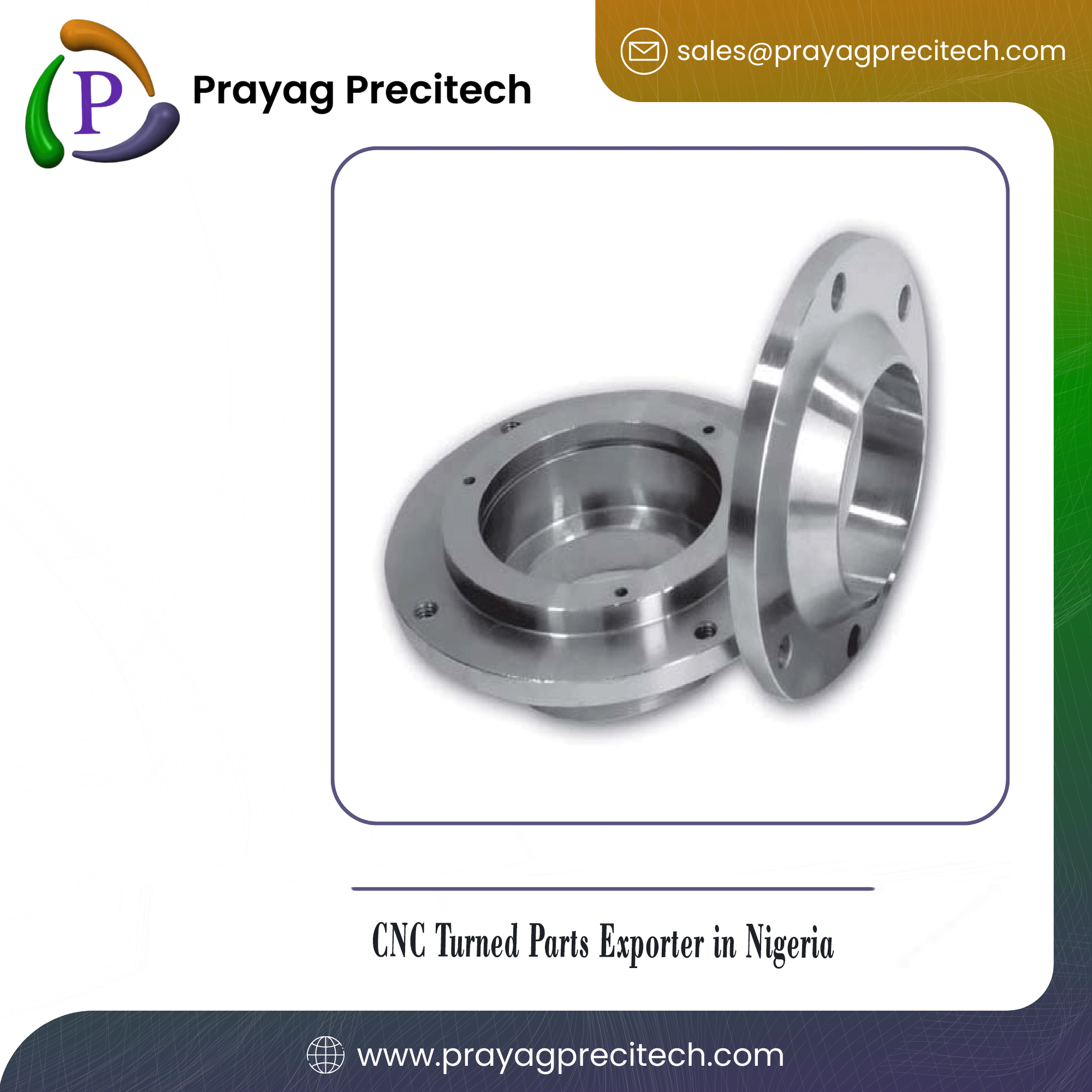 CNC Turned Parts Exporter in Nigeria
