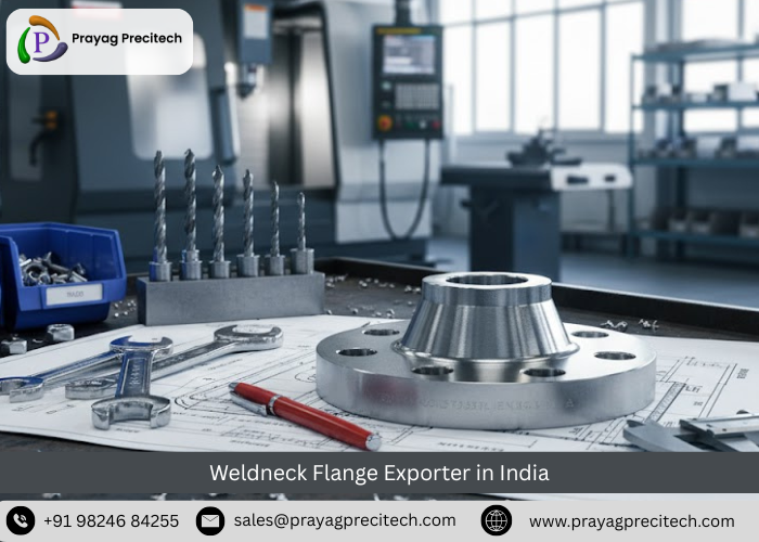 Weldneck Flange Exporter in India